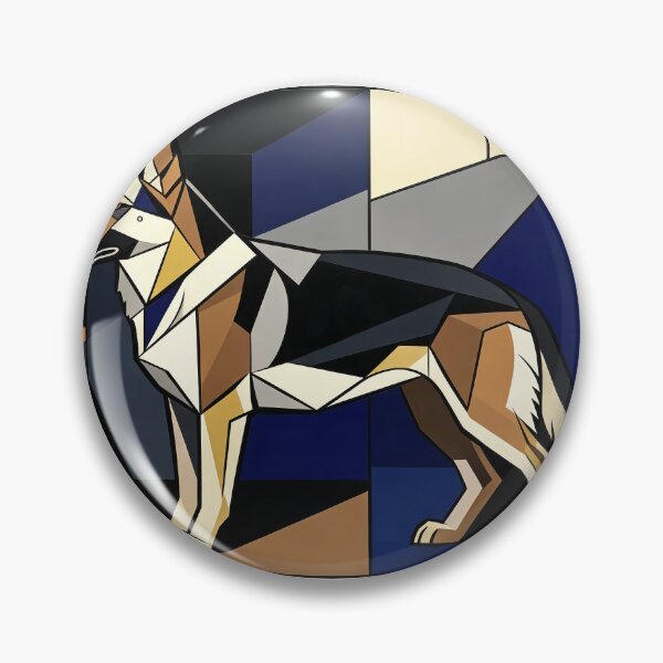 Item preview, cubist animal artwork designed and sold by forget45studio.