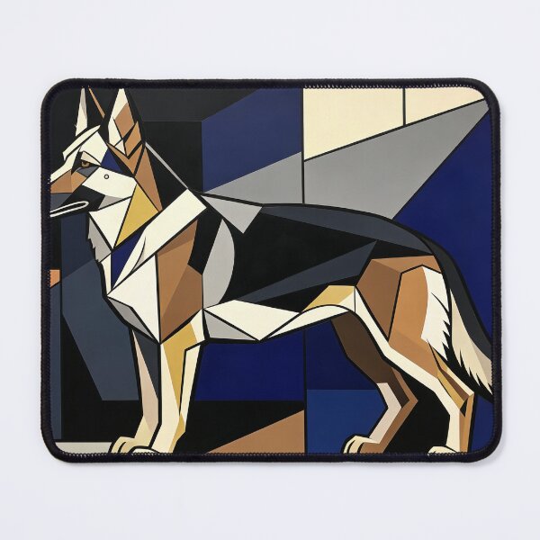 Item preview, cubist animal artwork designed and sold by forget45studio.
