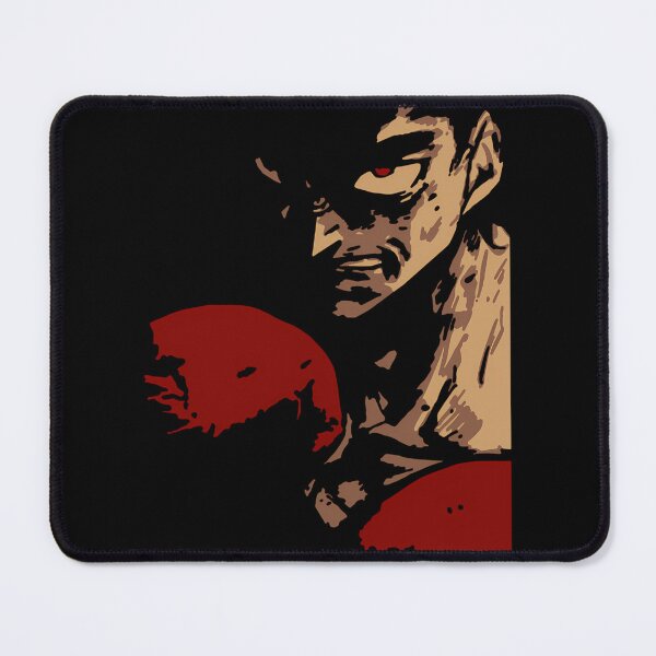 Item preview, Close Up Boxer Face With Glowing Red Eye designed and sold by AurelioSchultz.