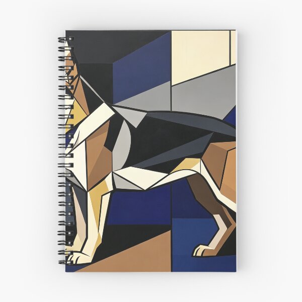 Item preview, cubist animal artwork designed and sold by forget45studio.