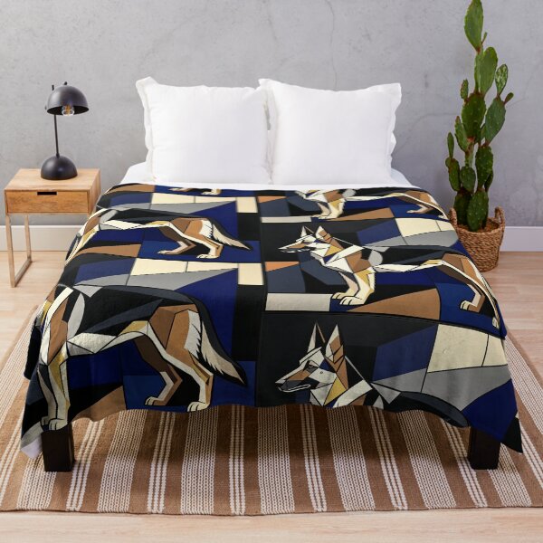 Item preview, cubist animal artwork designed and sold by forget45studio.