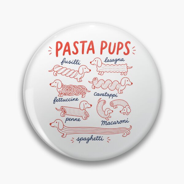 Item preview, Pasta Pups, Funny Dachshund Spagetti, Italian Foodie Gift designed and sold by Quiajia.