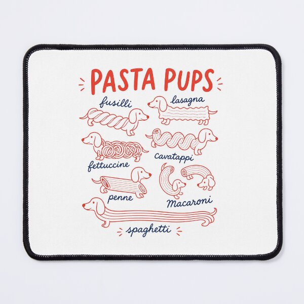 Item preview, Pasta Pups, Funny Dachshund Spagetti, Italian Foodie Gift designed and sold by Quiajia.