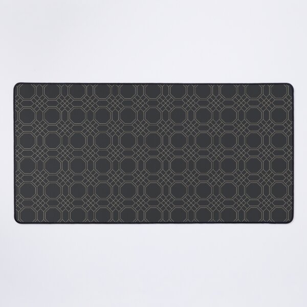 Item preview, Dark premium geometric pattern — Graphite champagne minimal design designed and sold by Aurum-design.