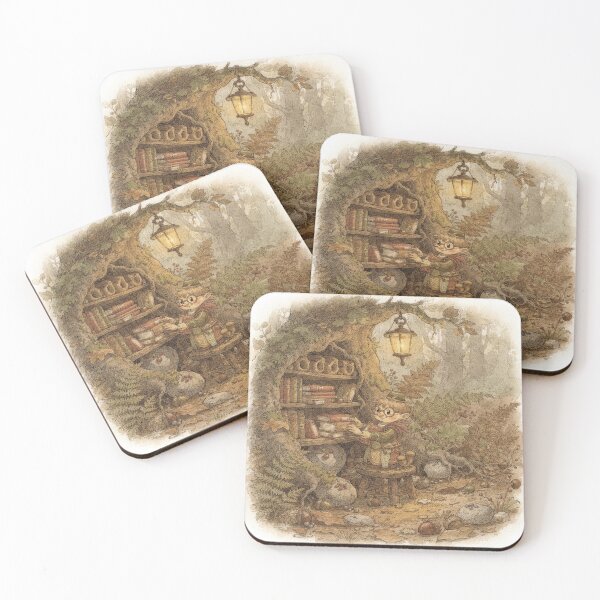 Item preview, Caterpillar Librarian Seed Pods designed and sold by PictorialWhimsy.