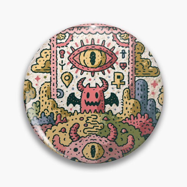 Item preview, Mystical Creature Doodle Dreamscape Illustration designed and sold by Romgora.