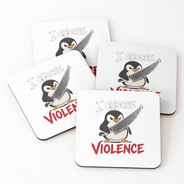 Item preview,  I Choose Violence Penguin  designed and sold by TheEndDesign.