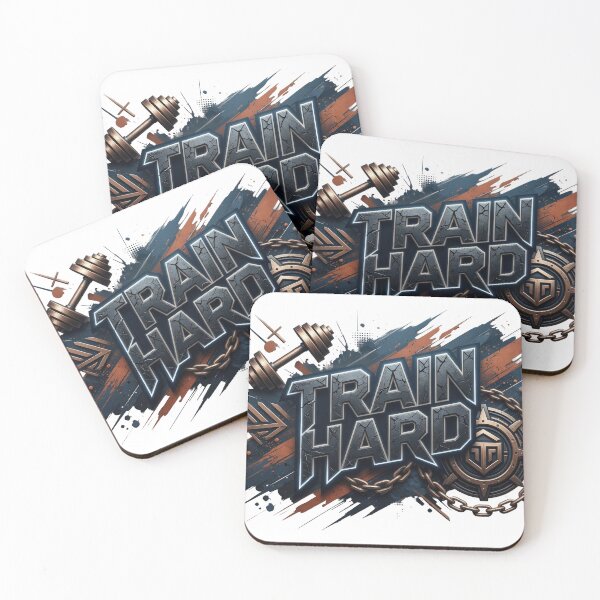 Item preview, Snappy Navy TRAIN HARD designed and sold by dazzlemakers.