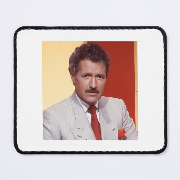 Item preview, Alex Trebek With Mustache 1988 Color Photo designed and sold by keatondavi-es.