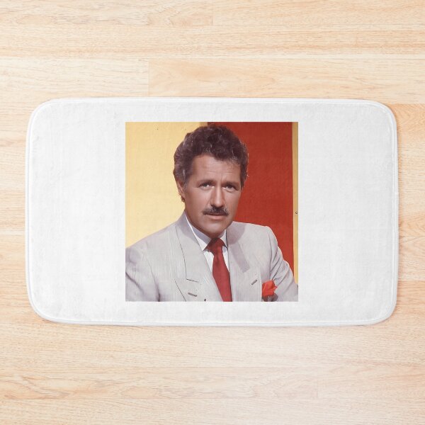 Item preview, Alex Trebek With Mustache 1988 Color Photo designed and sold by keatondavi-es.