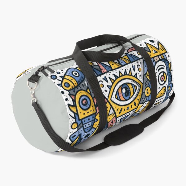Item preview, Vibrant Psychedelic Esoteric Geometric Doodle Art designed and sold by Romgora.