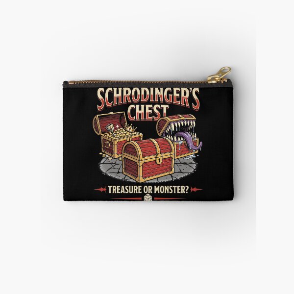 Item preview, Schrödinger's Chest Mimic Monster Funny Tabletop RPG Gamer designed and sold by AdyKurniawan.