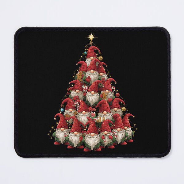 Item preview, Christmas Gnome Tree Candy Canes Ornaments Holiday Crew designed and sold by CF_VintageDesign.