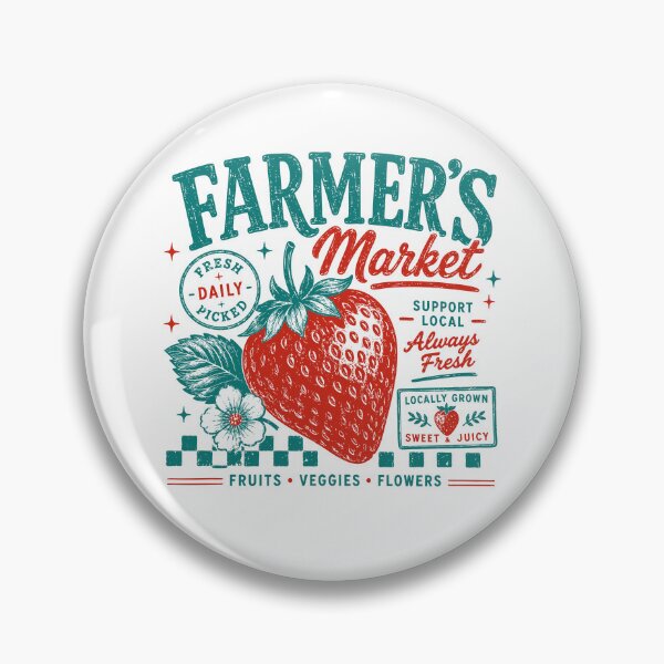 Item preview, Vintage Farmers Market Support Local Always Fresh designed and sold by hesotendes.