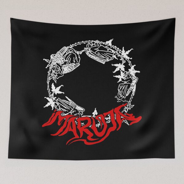 Item preview, Red Silhouette Post Rock Music Group designed and sold by WhimsyWondery.