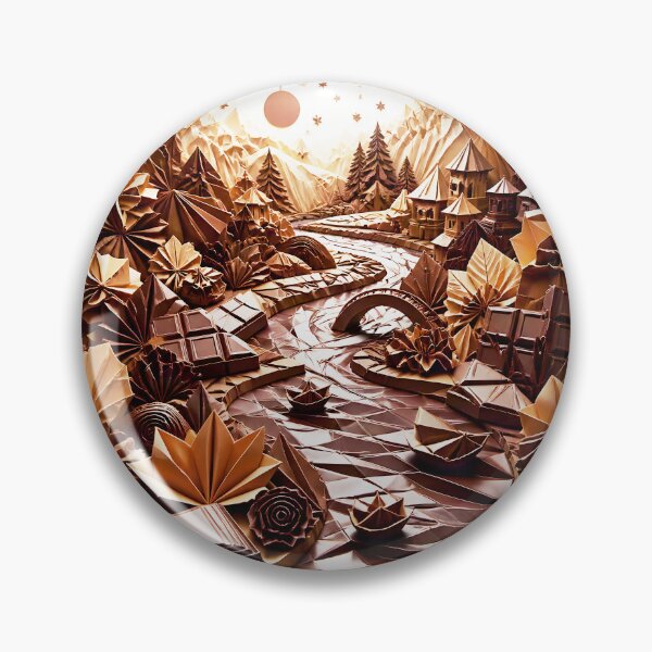 Item preview, Imaginative Origami Chocolate Nature Scene designed and sold by Marcu Ioachim.