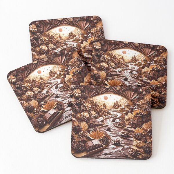 Item preview, Imaginative Origami Chocolate Nature Scene designed and sold by Marcu Ioachim.