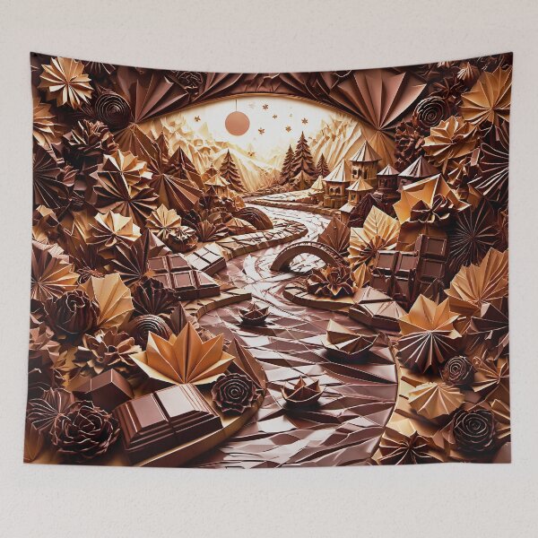 Item preview, Imaginative Origami Chocolate Nature Scene designed and sold by Marcu Ioachim.