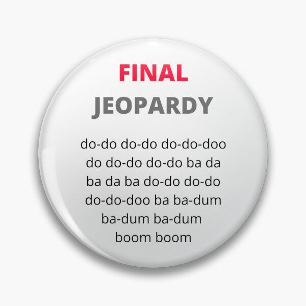 Item preview, Answer In The Form Of A Question Alex Trebek designed and sold by keatondavi-es.