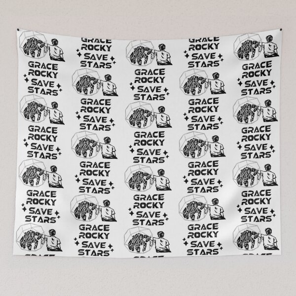 Item preview, Grace Rocky Save Stars - Silver designed and sold by brynleeriggs.