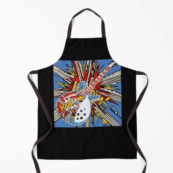 Item preview, Kaboom Pop Art Sixties Rock Mod Electric Guitar designed and sold by JevonCrist.
