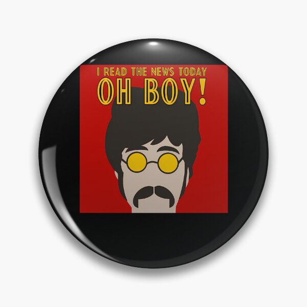 Item preview, Read The News Today Oh Boy Lyric Cartoon designed and sold by JevonCrist.