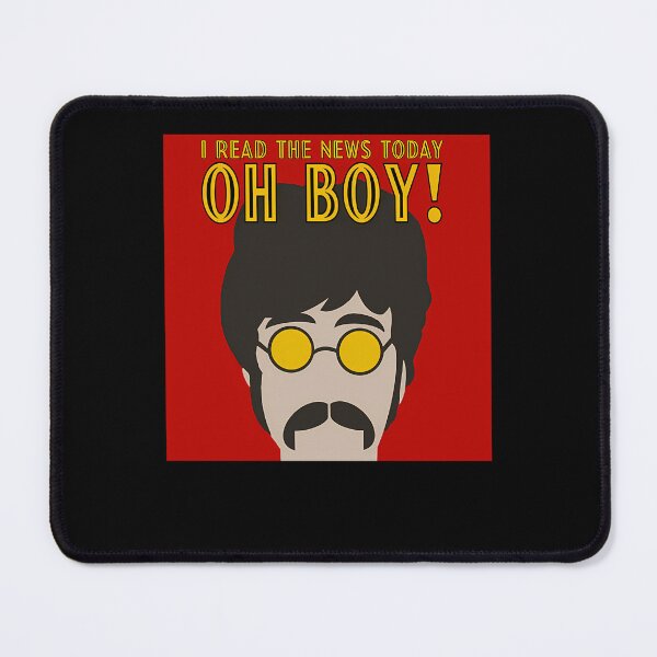 Item preview, Read The News Today Oh Boy Lyric Cartoon designed and sold by JevonCrist.