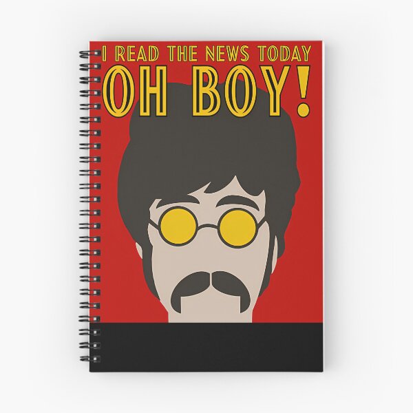 Item preview, Read The News Today Oh Boy Lyric Cartoon designed and sold by JevonCrist.
