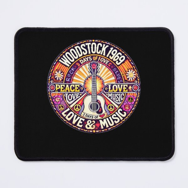 Item preview, Psychedelic Sixties Music Festival Peace And Love designed and sold by JevonCrist.