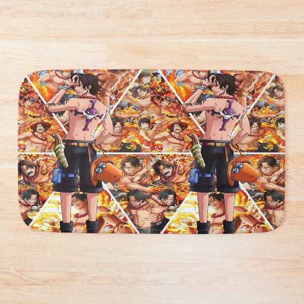 Item preview, One Piece Portgas D. Ace Fire Fist Wallpaper Aesthetic Anime Artwork designed and sold by Matt_Smith.