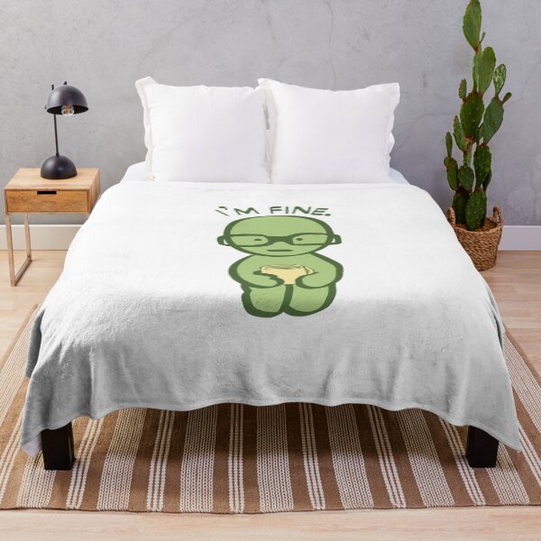 Item preview, I'm fine smiski designed and sold by Mystical Illustrations.