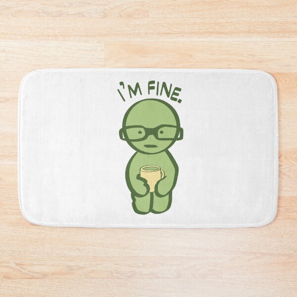 Item preview, I'm fine smiski designed and sold by Illustrated by Cece.