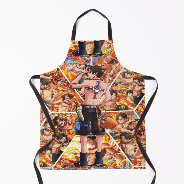 Item preview, One Piece Portgas D. Ace Fire Fist Wallpaper Aesthetic Anime Artwork designed and sold by Matt_Smith.
