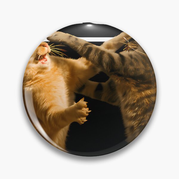 Item preview, Oasis Cats Fighting designed and sold by InnerVoice-Art.