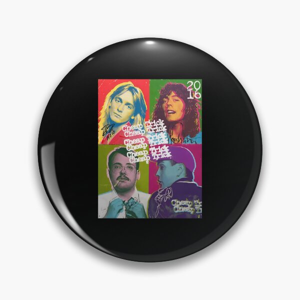 Item preview, Cheap Trick Band Pop Art  designed and sold by namibambam.