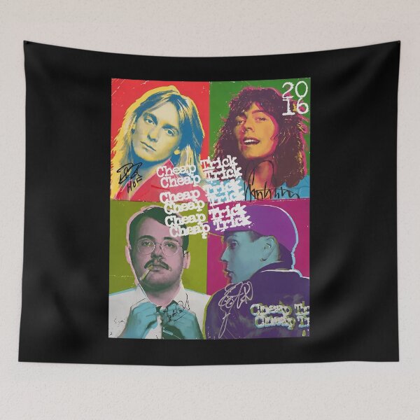 Item preview, Cheap Trick Band Pop Art designed and sold by namibambam.