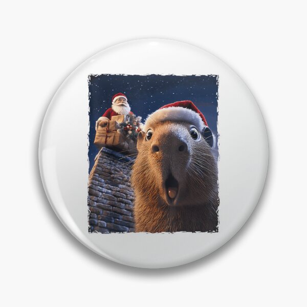 Item preview, Capy Ugly Christmas Santa designed and sold by Newfacedesi.