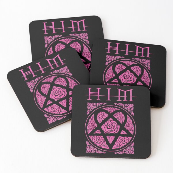 Item preview, HIMM Band Gothic Rose Pentagram  designed and sold by HollyBellArtSte.