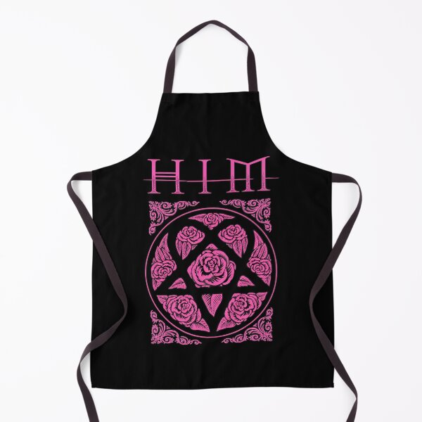 Item preview, HIMM Band Gothic Rose Pentagram designed and sold by HollyBellArtSte.