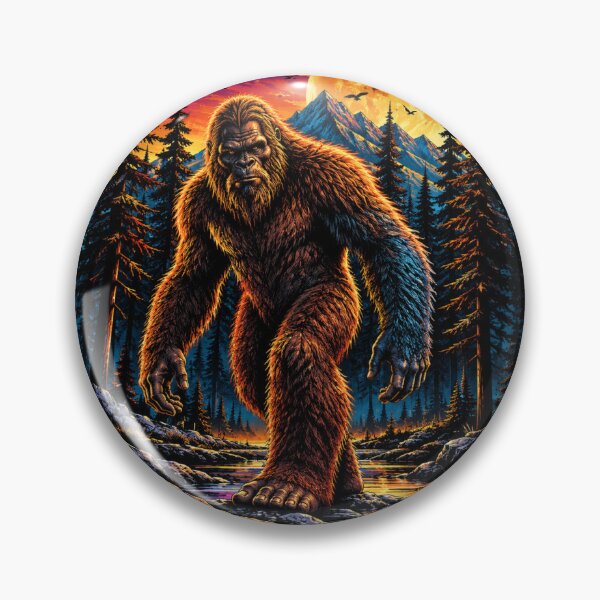 Item preview, Bigfoot Forest Sunset Sunset Legend designed and sold by DKSH1234.