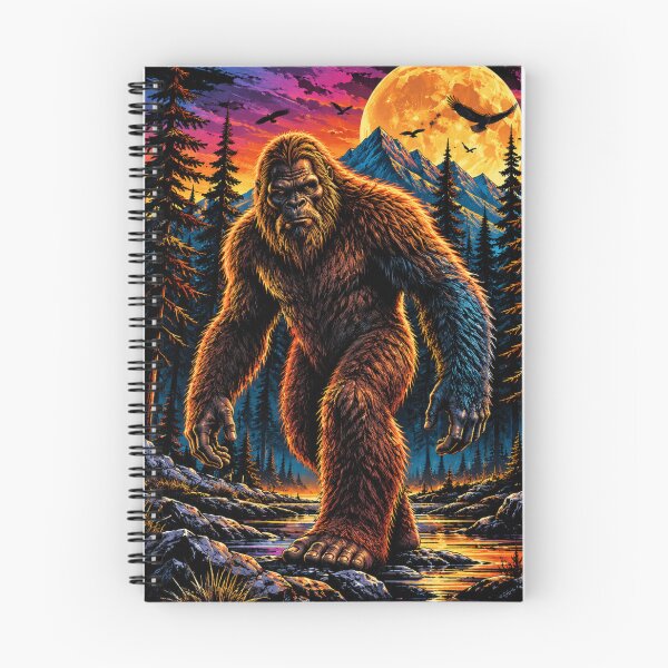 Item preview, Bigfoot Forest Sunset Sunset Legend designed and sold by DKSH1234.