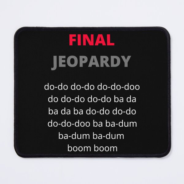 Item preview, Final Jeopardy Alex Trebek designed and sold by keatondavi-es.