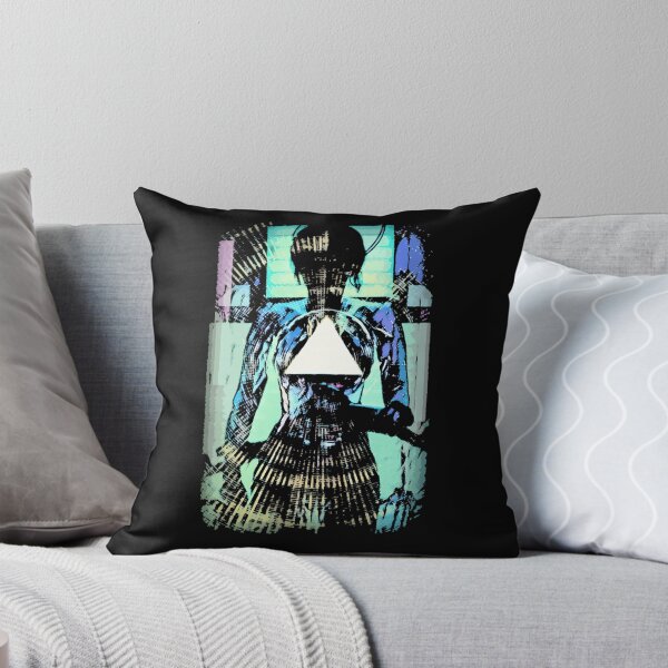Item preview, Cyborg Silhouette With Bright Triangle On Chest designed and sold by MaxineHoppe.