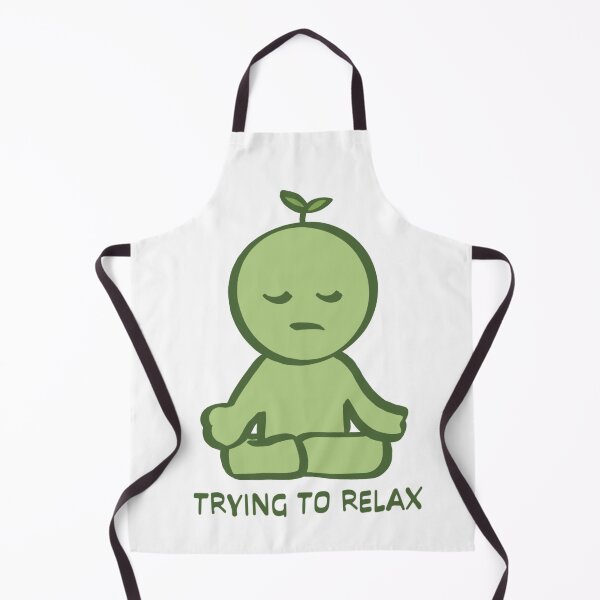 Item preview, Trying to relax smiski designed and sold by Illustrated by Cece.