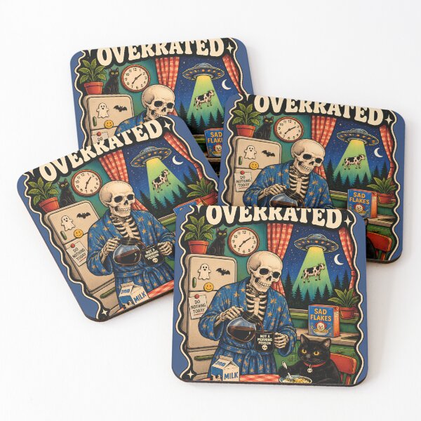 Item preview, Breakfast Is Overrated Skeleton designed and sold by Peac7e.