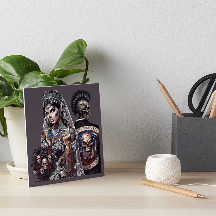 Item preview, Art Board Print designed and sold by VoodooStore.