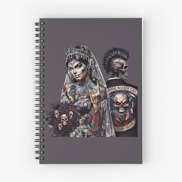 Item preview, Gothic Tattoo Bride Punk Rocker designed and sold by Voodoo Store Paranormal Collections.
