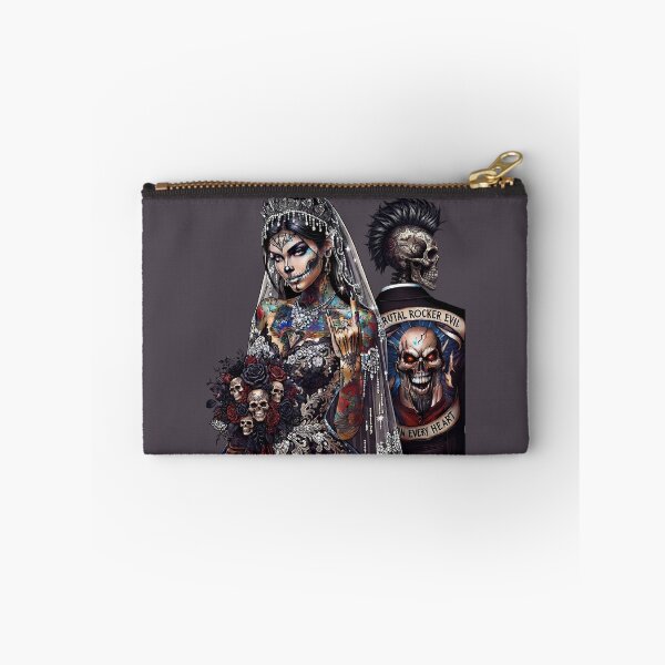 Item preview, Gothic Tattoo Bride Punk Rocker designed and sold by Voodoo Store Paranormal Collections.