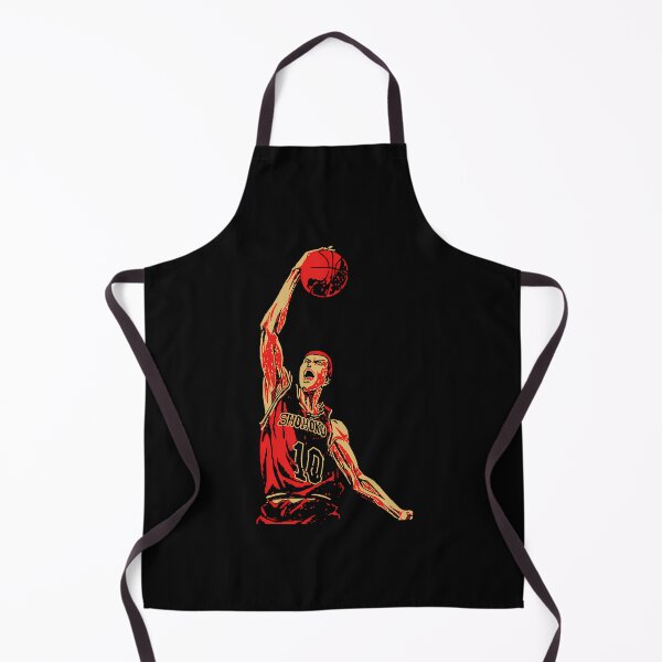 Item preview, Red Basketball Player Dunking Ball Upward designed and sold by MaxineHoppe.