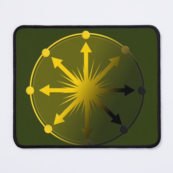 Item preview, Golden Radial Burst Compass Vector Symbol designed and sold by SahmatArt.